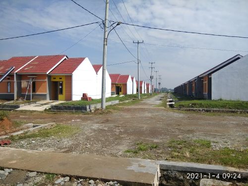 foto denah rumah tipe 30/60 perumahan MAHKOTA REGENCY 2
