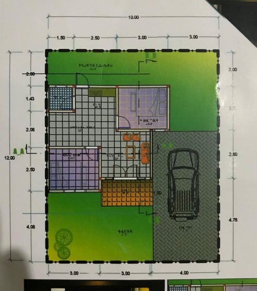 foto denah rumah tipe GRAND RAYA KORPRI RESIDENCE perumahan GRAND RAYA KORPRI RESIDENCE