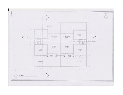 foto denah rumah tipe 36 perumahan FAJAR PERMAI GROUP 5 