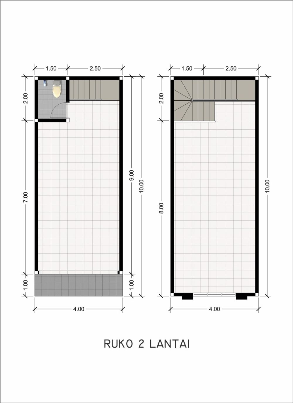 foto denah rumah tipe 64 perumahan PERUMAHAN GRAND CLARYSA