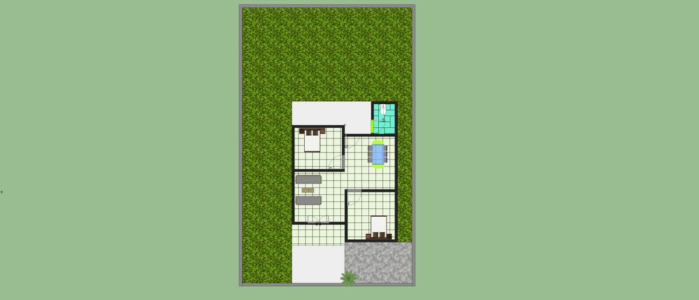 foto denah rumah tipe 36 perumahan KOMPLEK PEMAJATAN INDAH