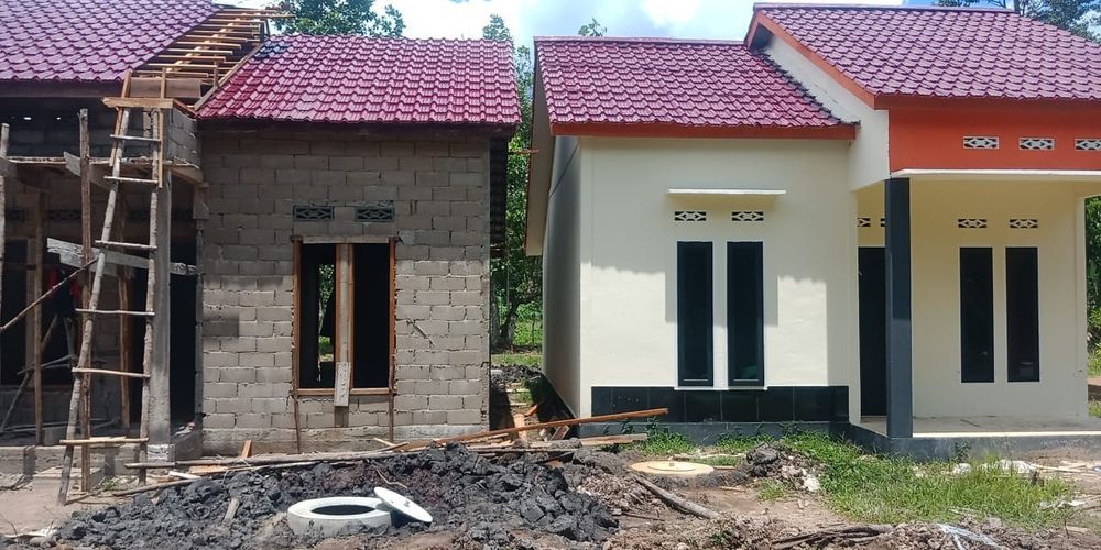 foto denah rumah tipe 36 perumahan Sejahtera 1