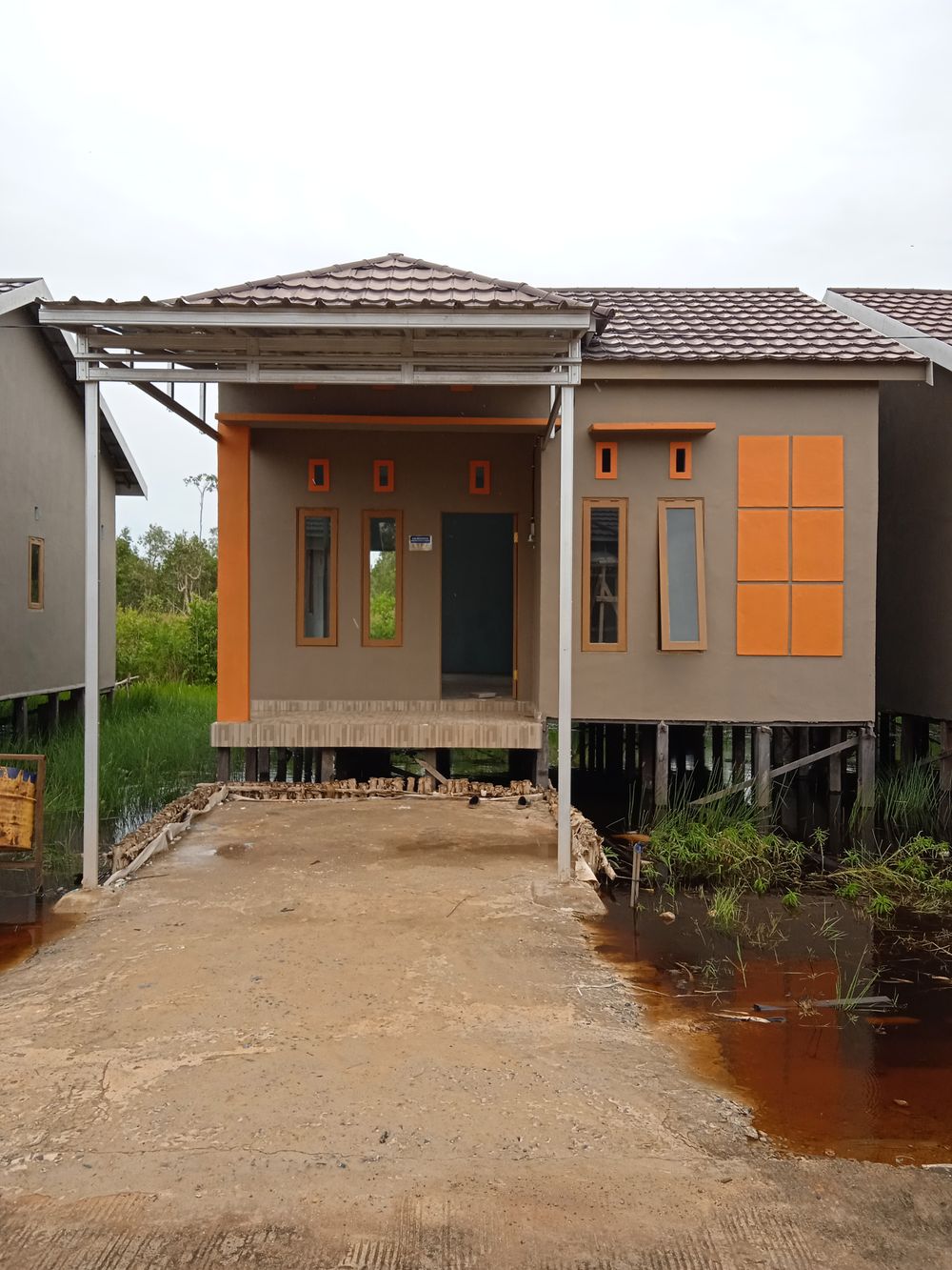 foto denah rumah tipe 36 perumahan Komplek Asyifa Perdana Mandiri 2