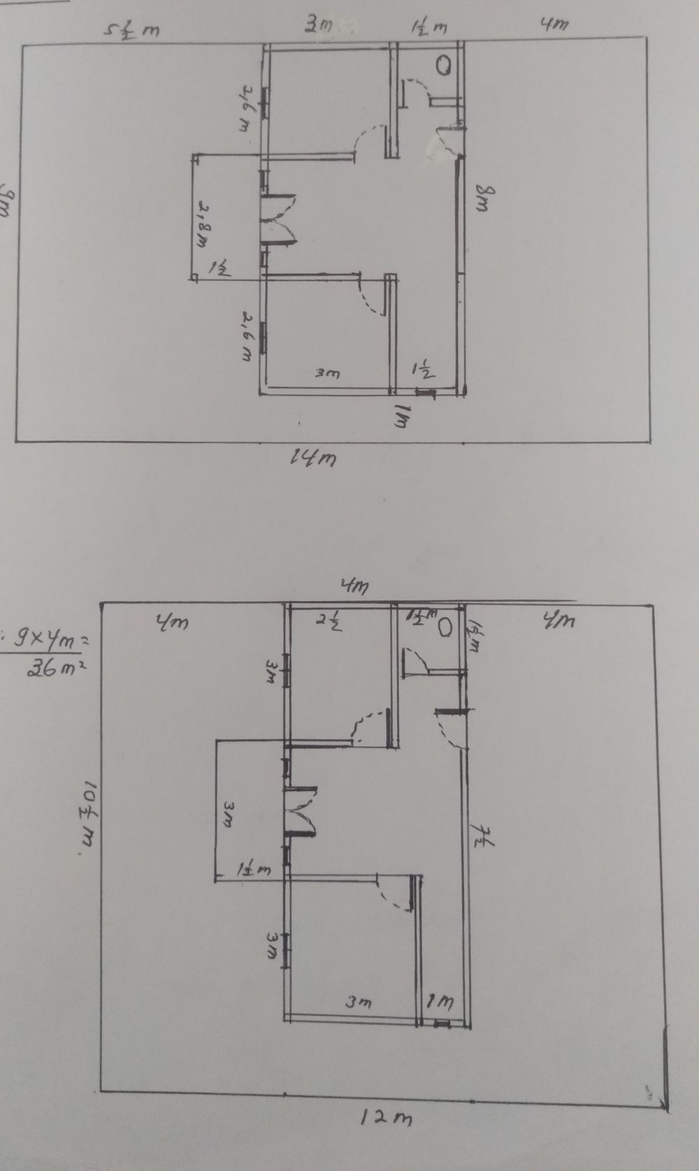 foto denah rumah tipe 36/126 perumahan GRIYA ALFATH REGENCY 2