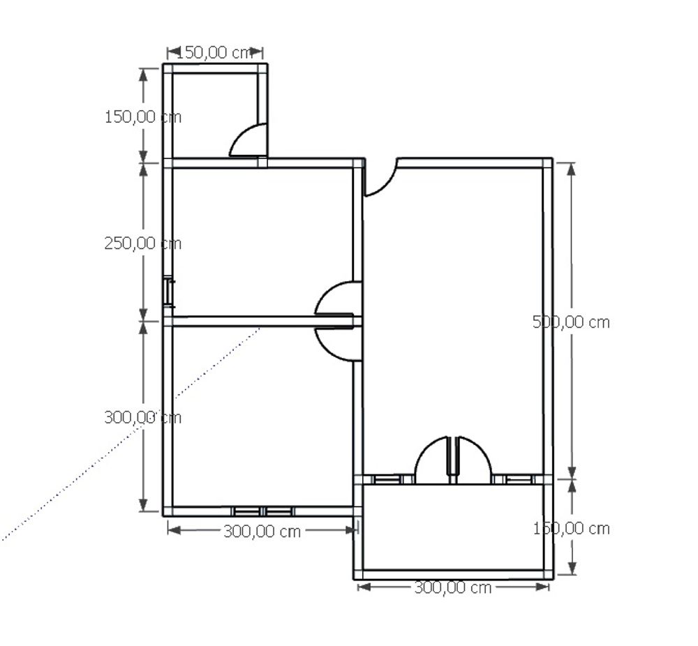foto denah rumah tipe 36/145 perumahan Global Sungai Ulin 2