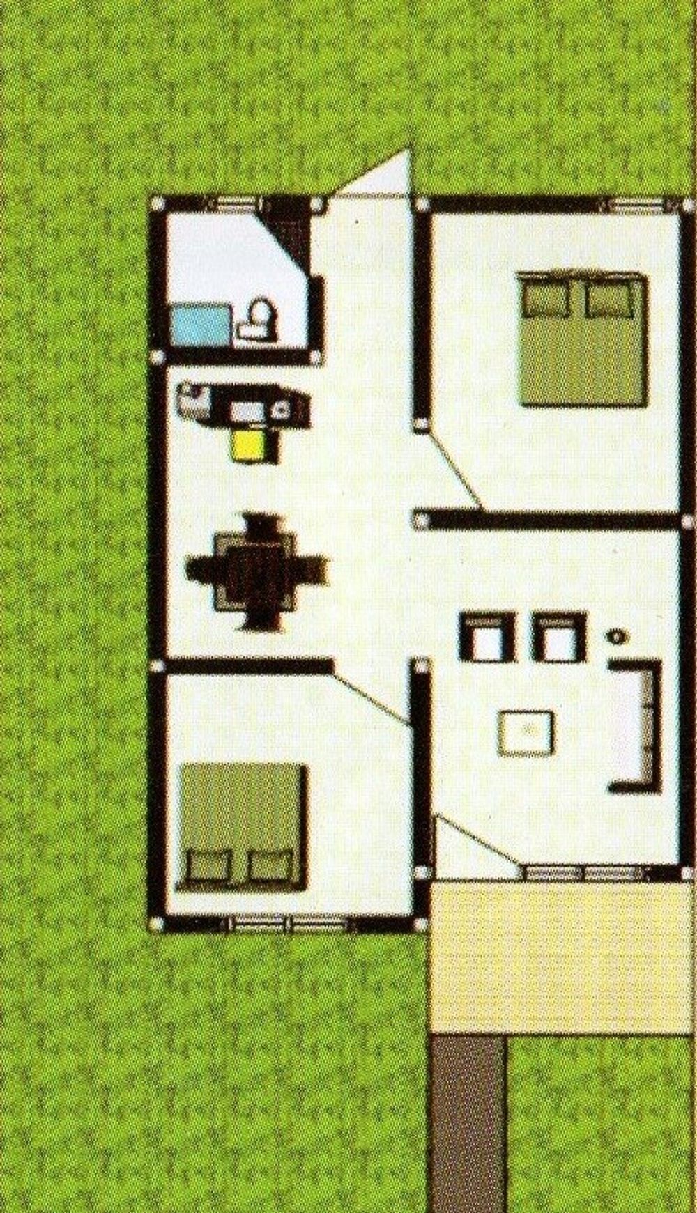 foto denah rumah tipe 36 perumahan Griya Serdang Sejahtera III