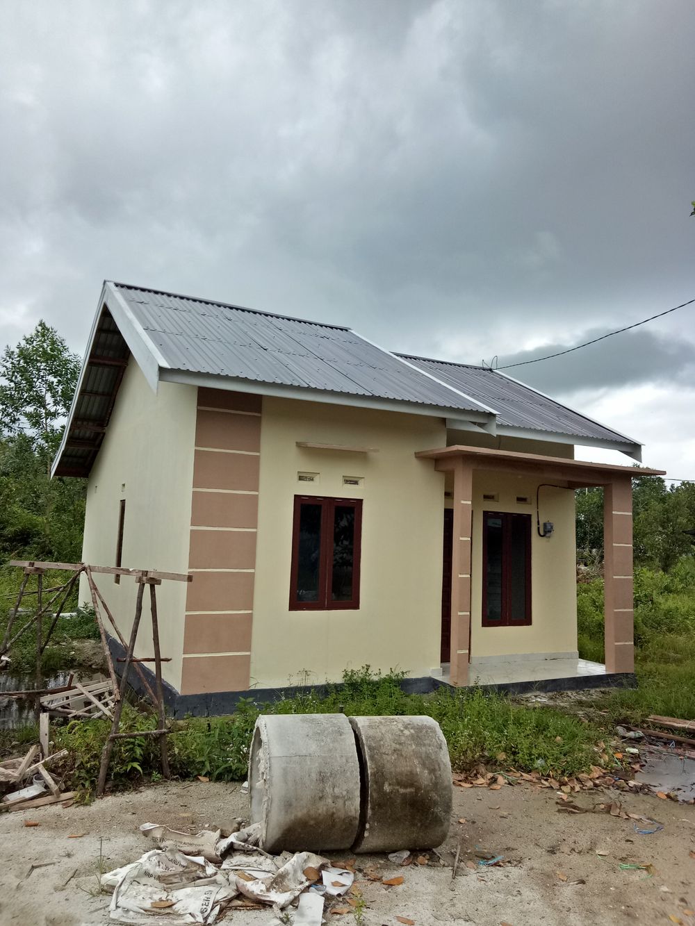 foto denah rumah tipe 36 perumahan ALSON CITRA MANDIRI