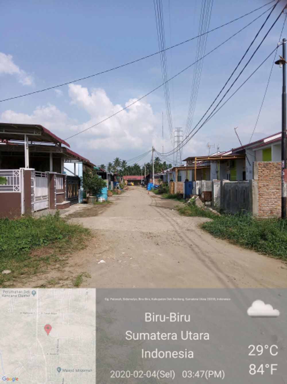 foto denah rumah tipe 36 perumahan GRIYA DELI ASRI