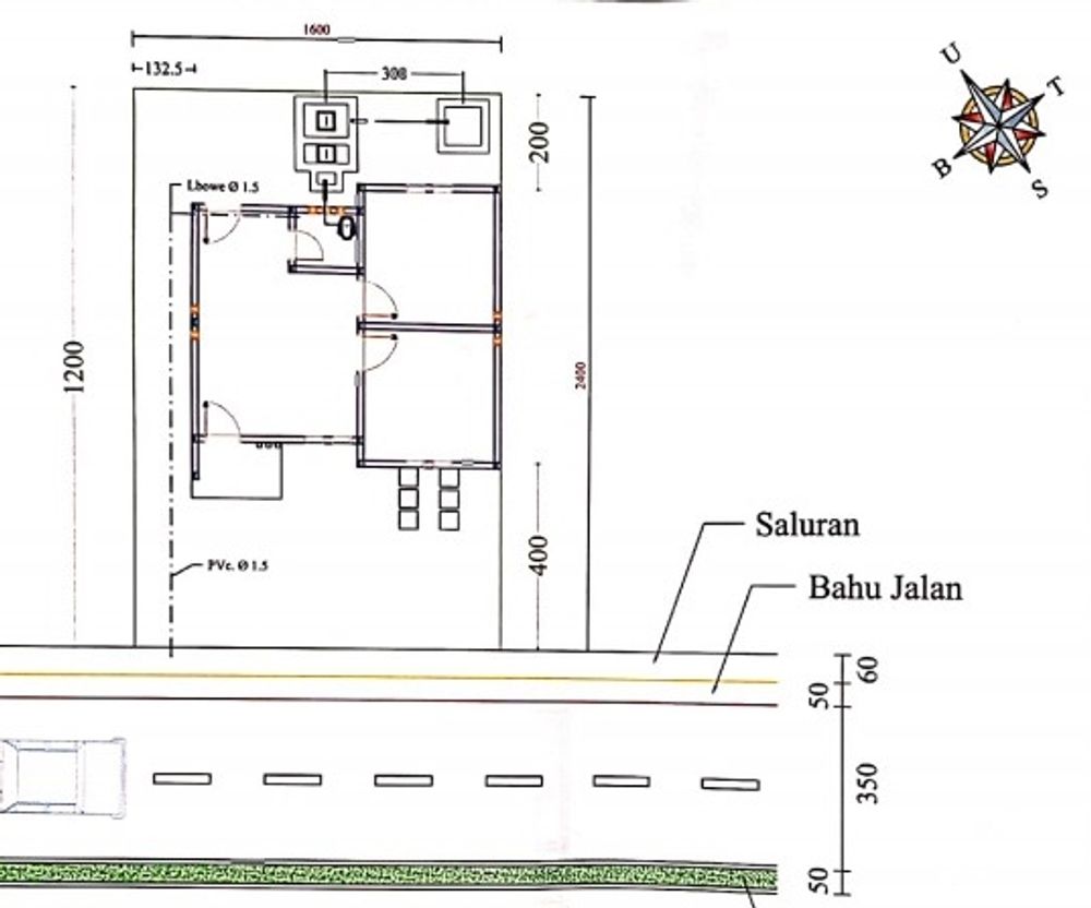 foto denah rumah tipe NAINAWA perumahan NAINAWA RESIDENCE
