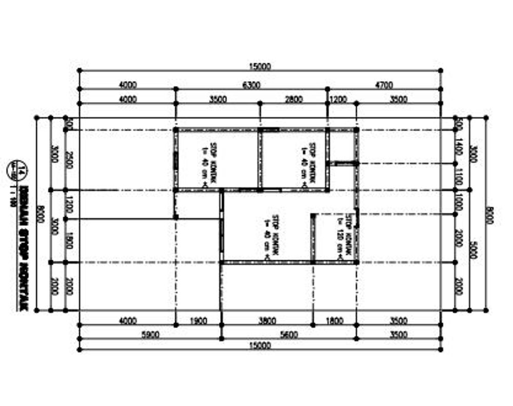 foto denah rumah tipe 36 perumahan Arken Estate