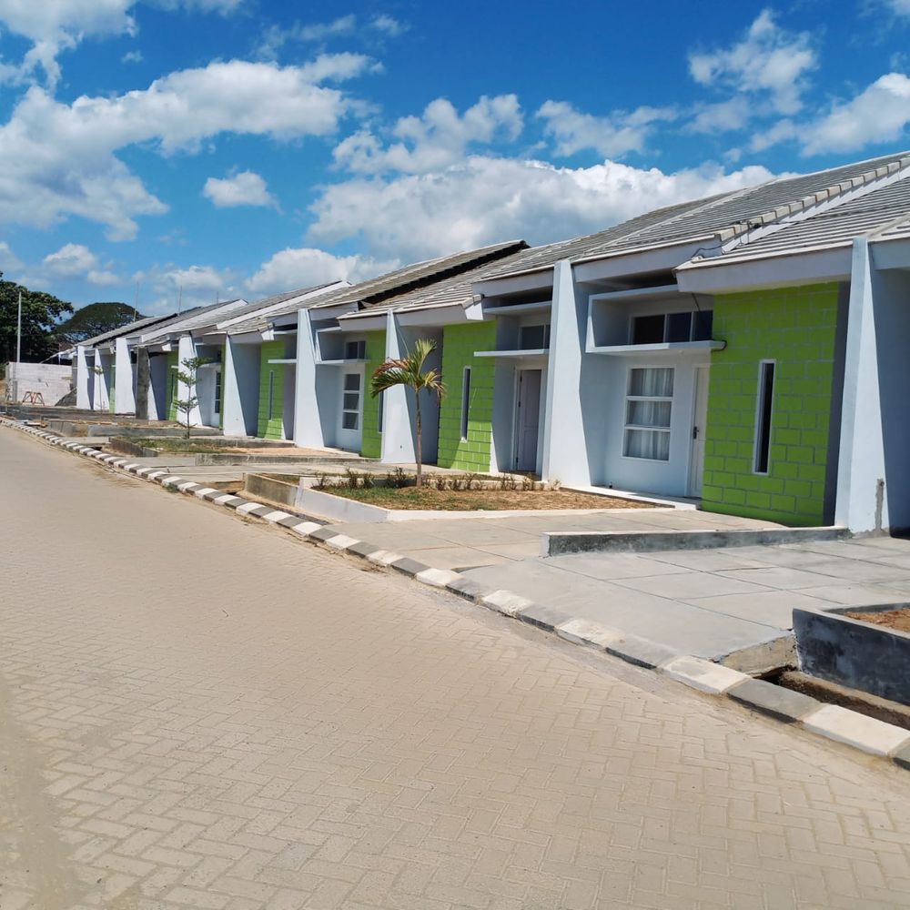foto denah rumah tipe 45/90 perumahan The Airportcity Residence