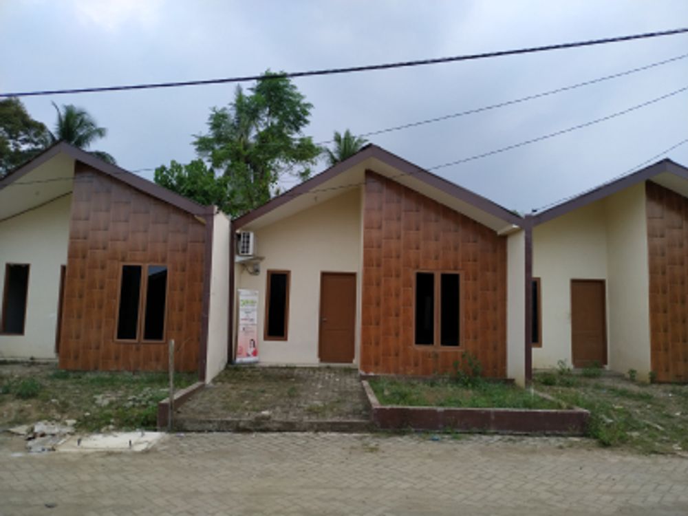 foto denah rumah tipe 36 perumahan Binjai Eco Park