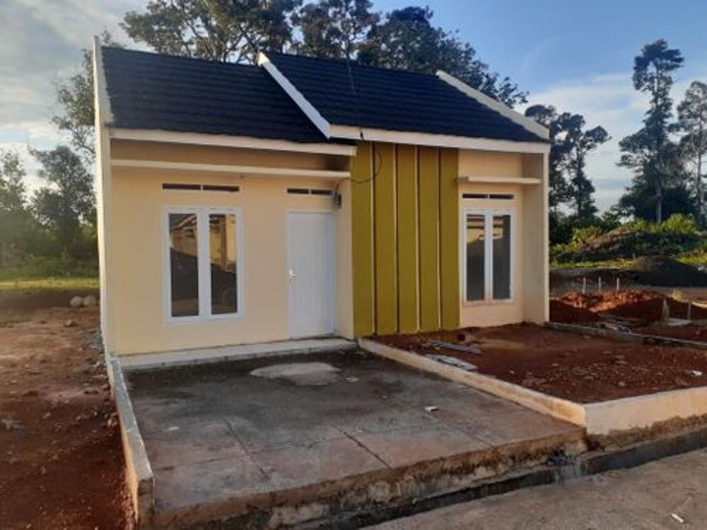 foto denah rumah tipe subsidi perumahan Griya Rafika Blok C Ujung