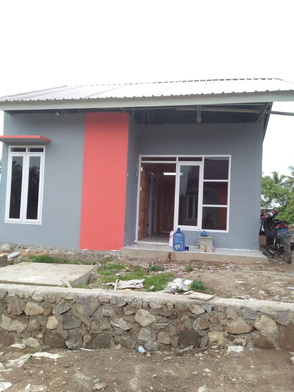 foto denah rumah tipe 36/108 perumahan Kubung Permai Residence