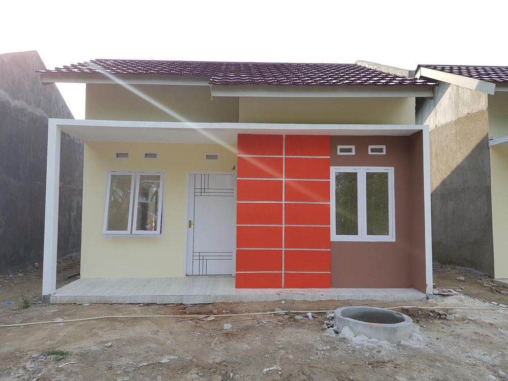 foto denah rumah tipe SUBSIDI perumahan Villa Tanjung Pesona