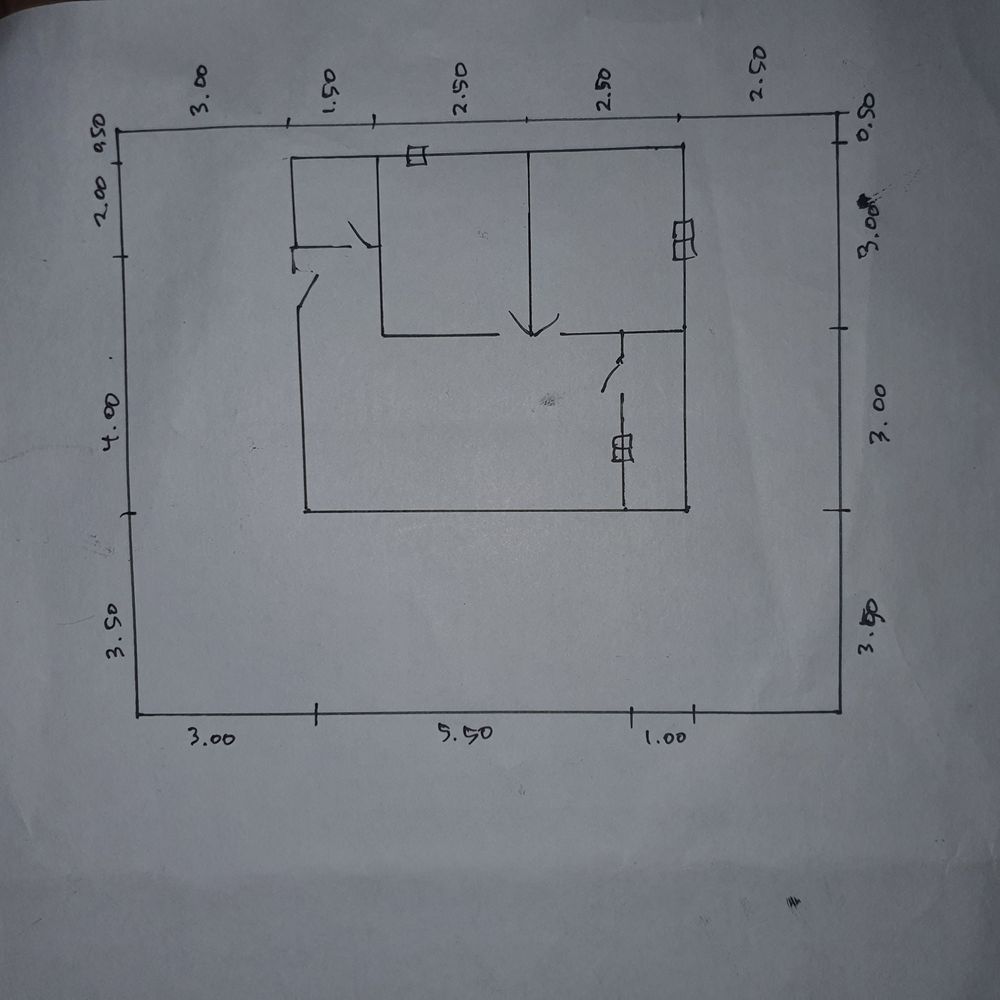foto denah rumah tipe THP 3 perumahan PONDOK UJUNG MURUNG INDAH