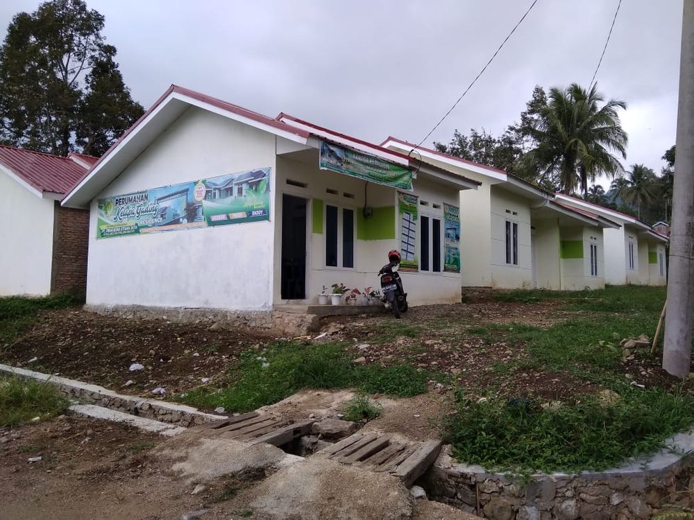foto denah rumah tipe Nurholis perumahan KELAPA GADING RESIDENCE