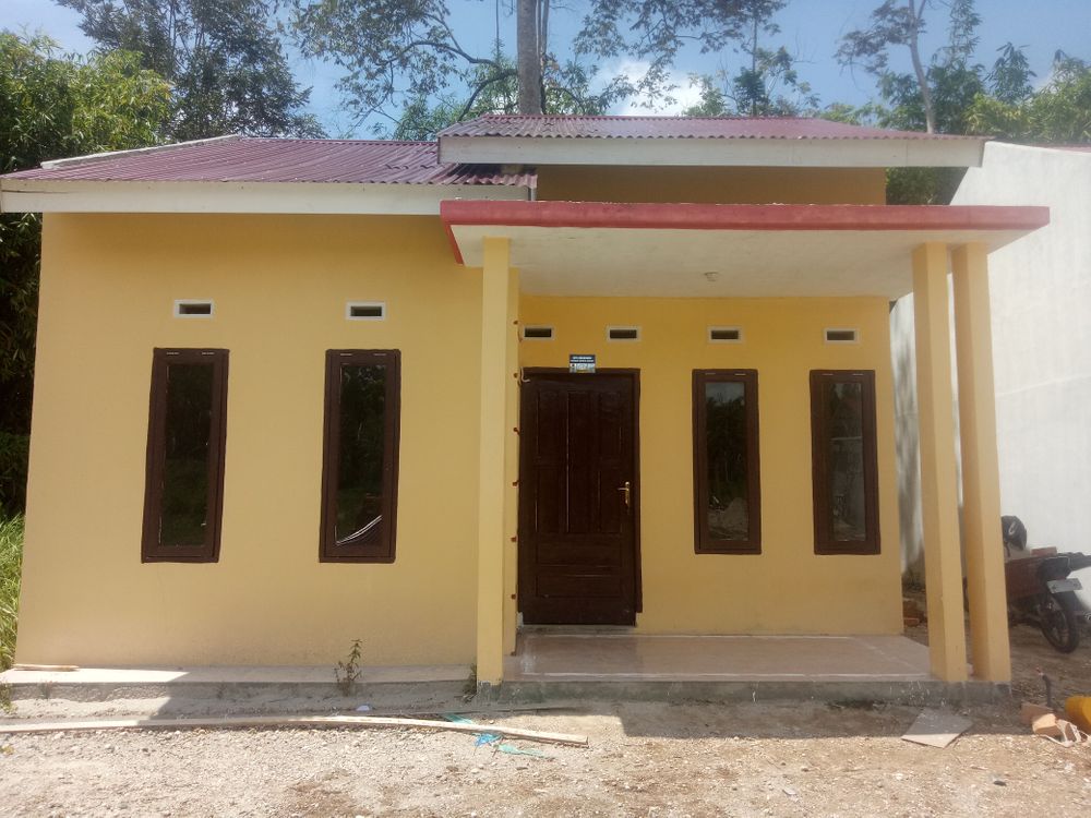 foto denah rumah tipe RSH perumahan GRAHA TATA BAKRIE 5