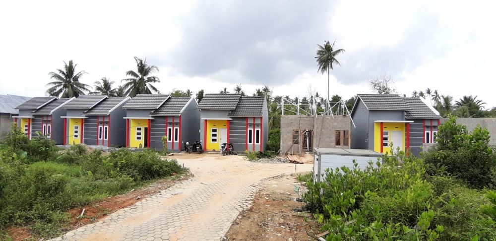 foto denah rumah tipe 36 perumahan PESONA ALDENIA 2