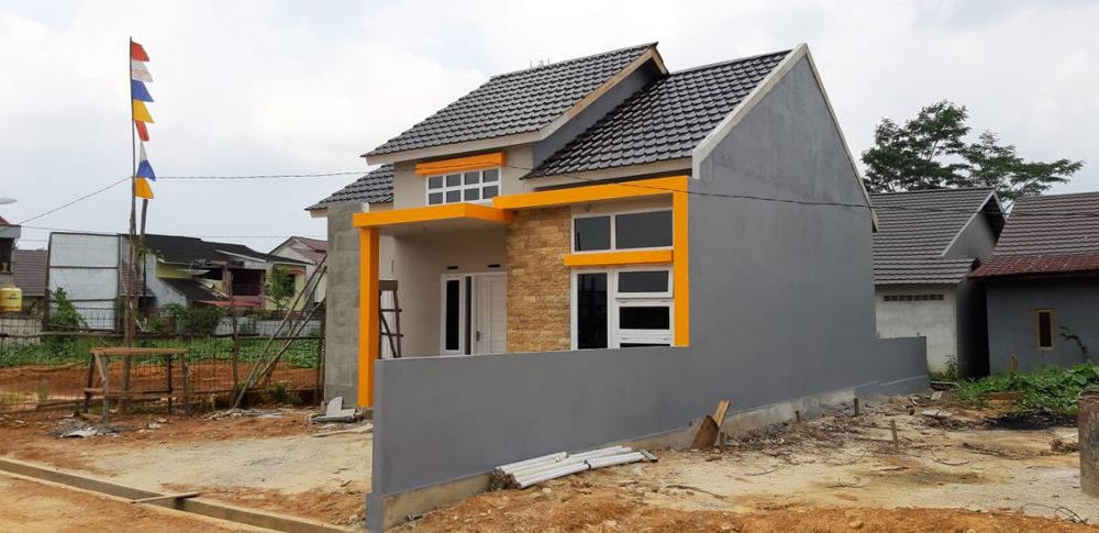 foto denah rumah tipe 70 perumahan ALDENIA RESIDENCE ROBAN
