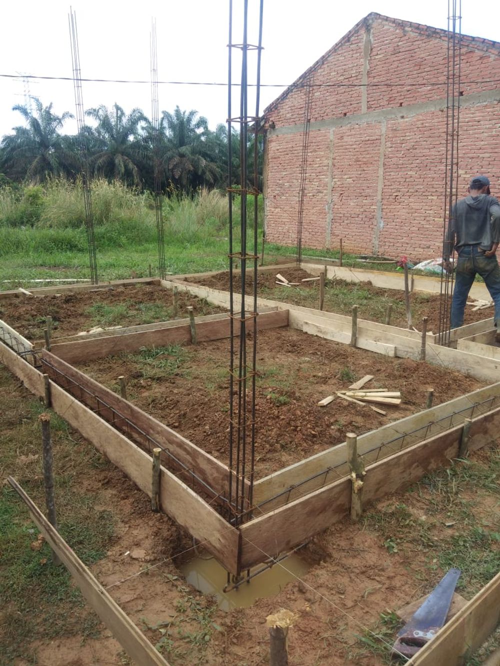 foto denah rumah tipe 36/120 perumahan Taman Lesung Indah