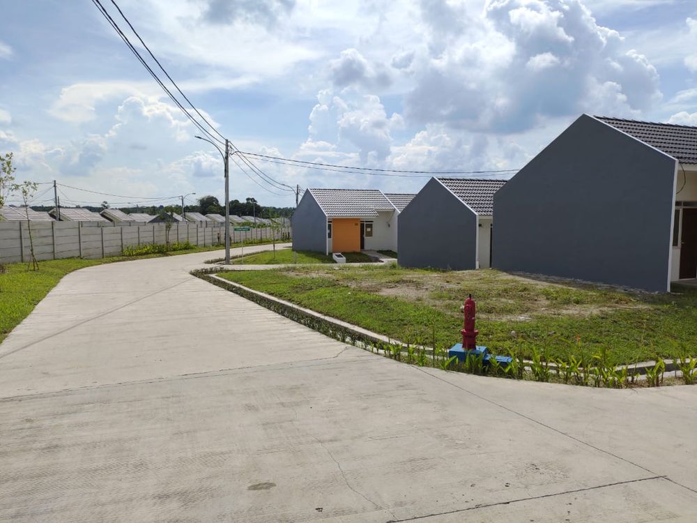 foto denah rumah tipe NUSA INDAH B perumahan CITRA MAJA RAYA