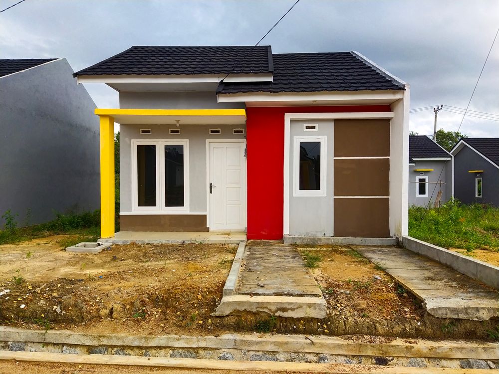 foto denah rumah tipe Komersil perumahan Angkasa Residence