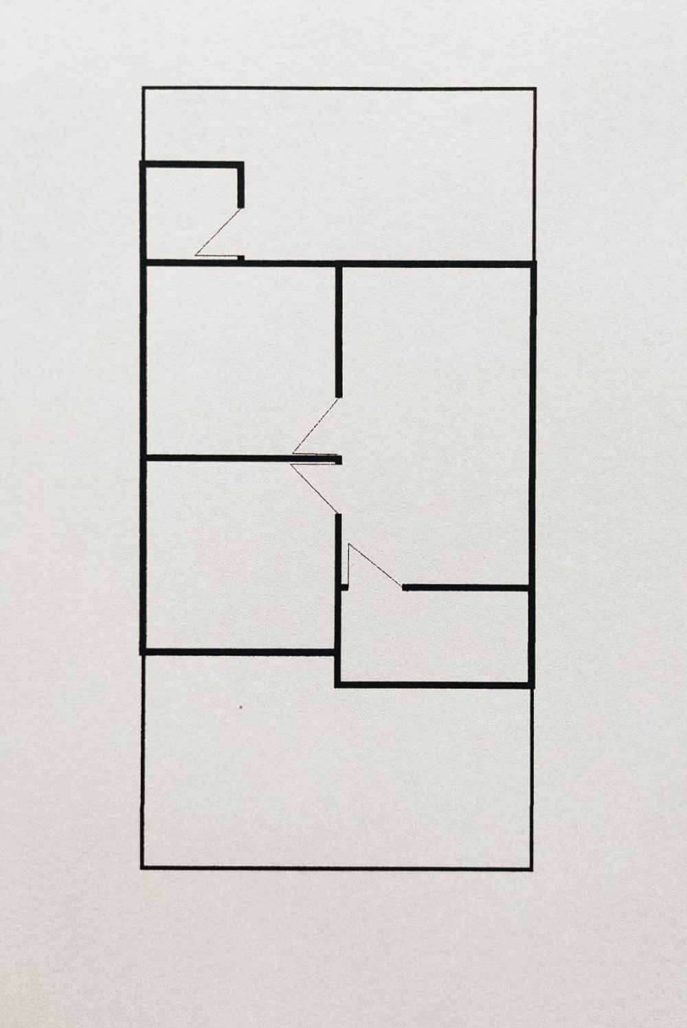 foto denah rumah tipe SUBSIDI perumahan Griya lestari asri