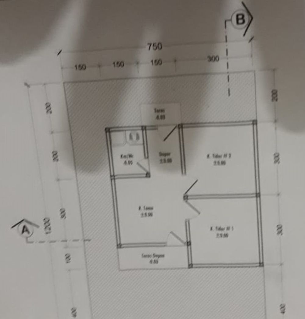 foto denah rumah tipe 36 perumahan AL-GHONY RESIDENCE 3