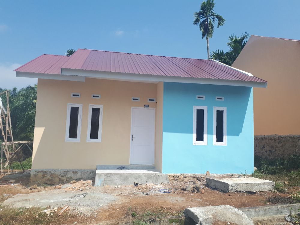 foto denah rumah tipe 36 perumahan PERINDO INDAH II