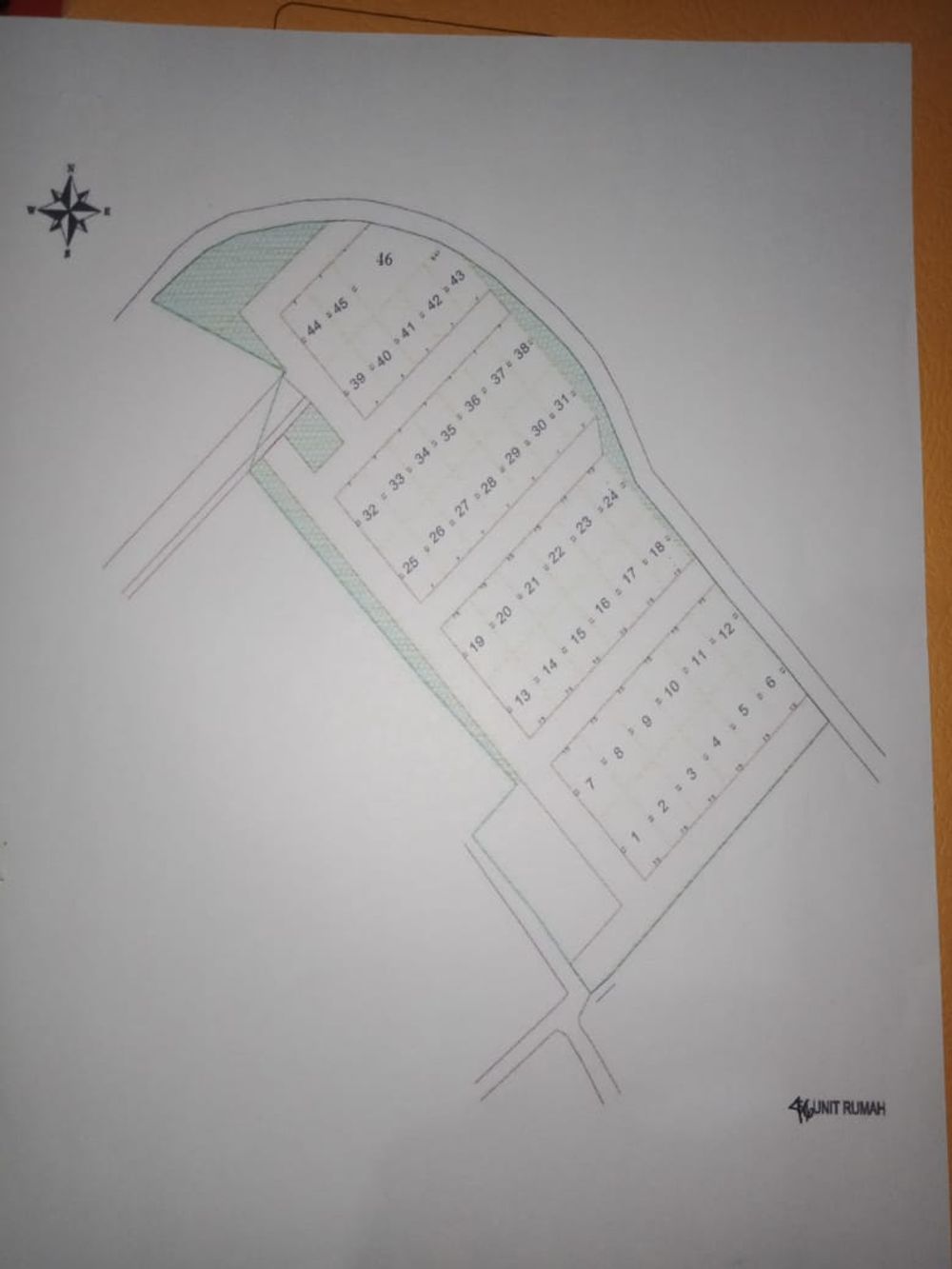 foto denah rumah tipe 36 perumahan DIVA RESIDENCE 2
