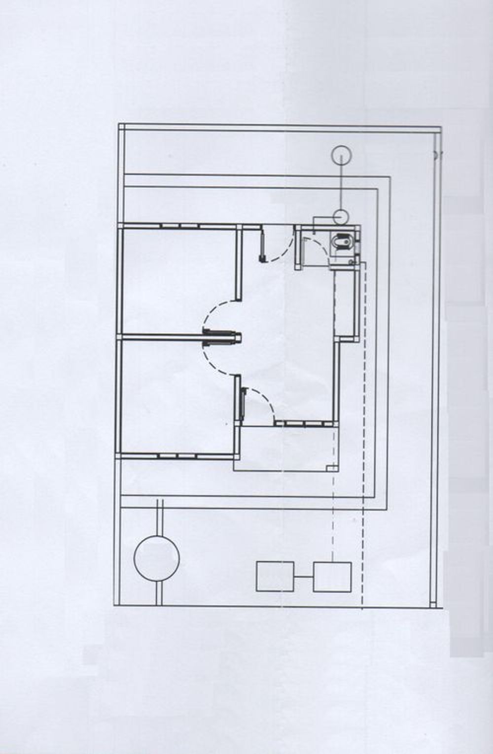 foto denah rumah tipe RHS 36 perumahan RENE RESIDENCE 2