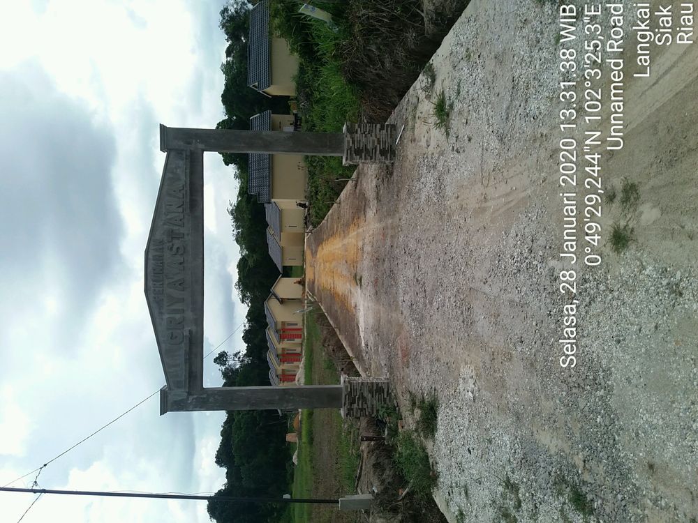foto denah rumah tipe Subsidi perumahan Griya Astana 