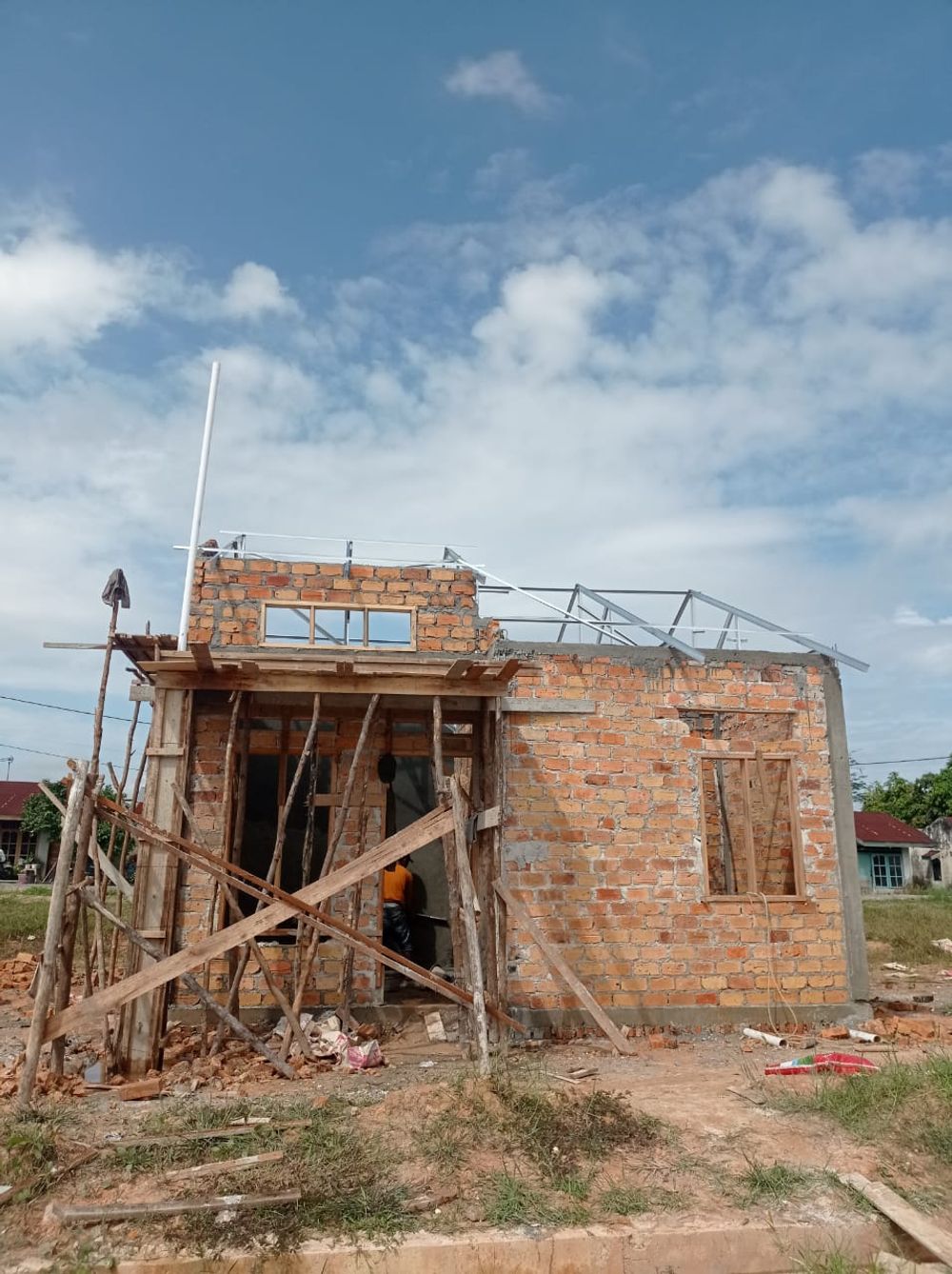 foto denah rumah tipe 36 perumahan Bumi Tuah Negeri