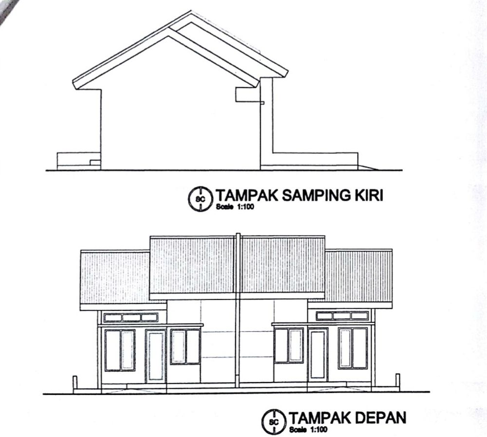 foto denah rumah tipe 36 perumahan Nayla Residence 2