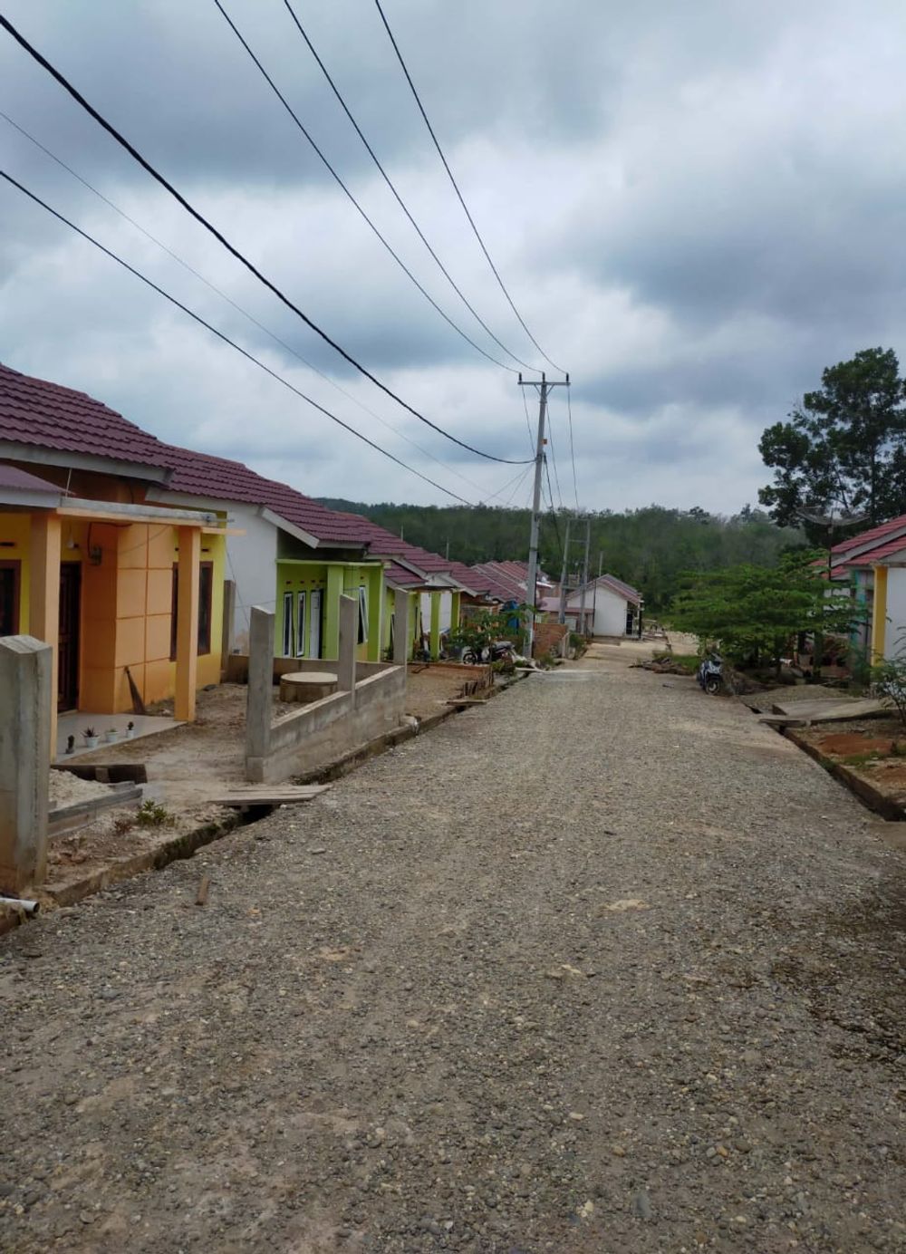 foto denah rumah tipe 36/120 perumahan Puri Kencana II