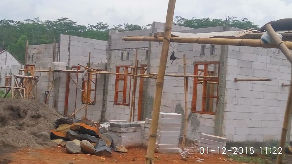 foto denah rumah tipe 36 perumahan Prima indah 2