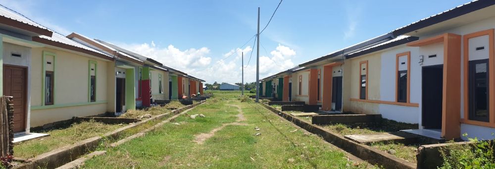 foto denah rumah tipe 36 perumahan Green Riyousa Galesong