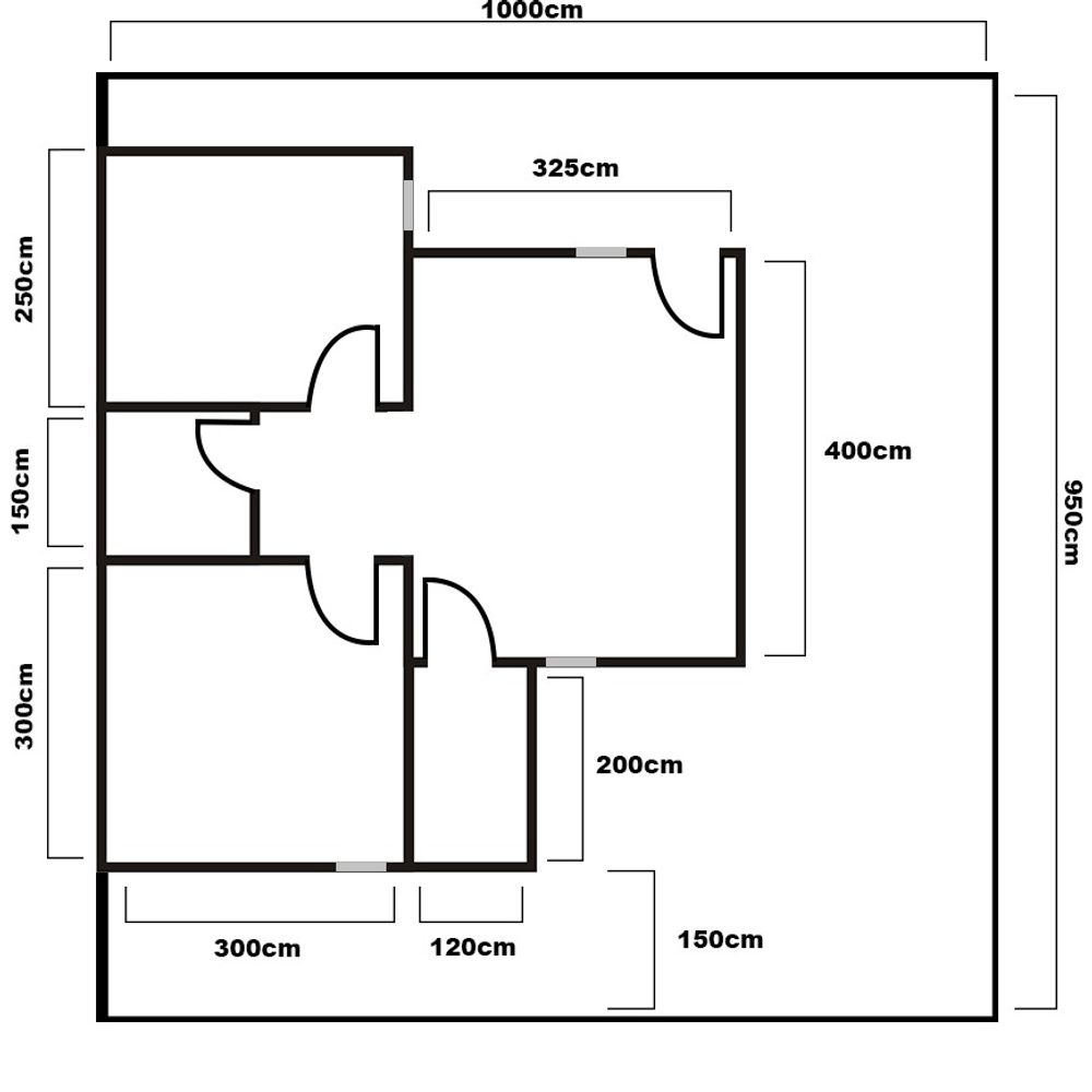 foto denah rumah tipe 36 perumahan Green Garden