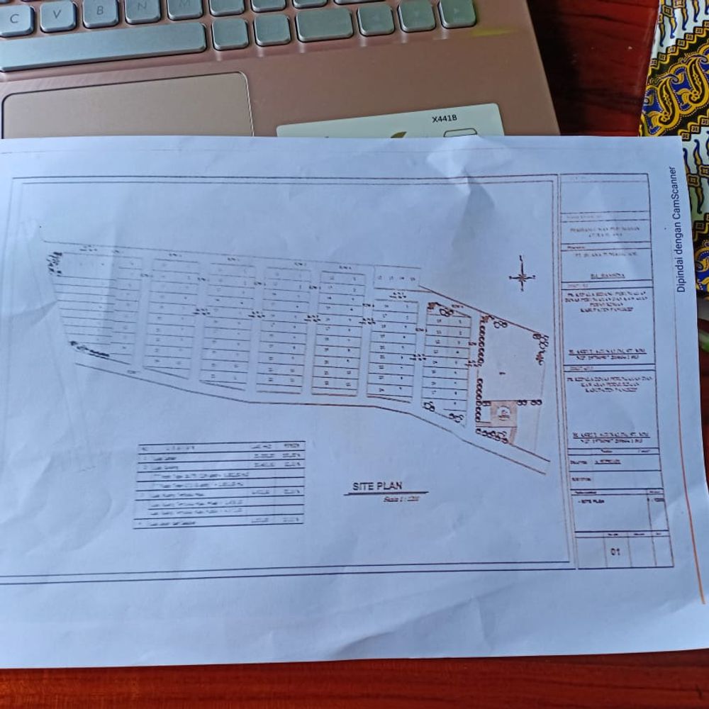 foto denah rumah tipe 36 perumahan Citra Buana Residence