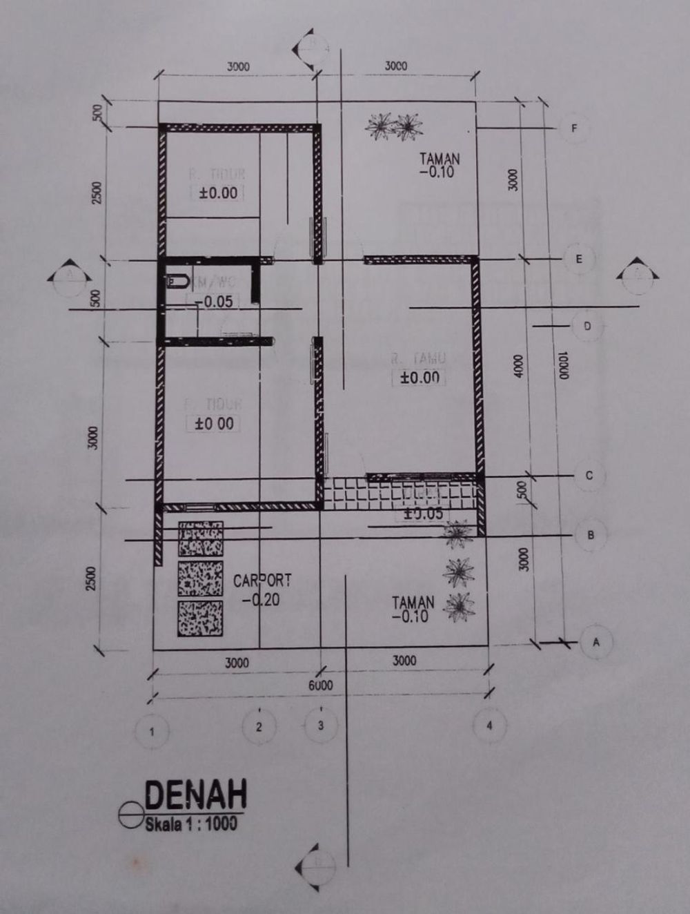 foto denah rumah tipe Rumah Tapak perumahan Ciawigebang Pesona Regency