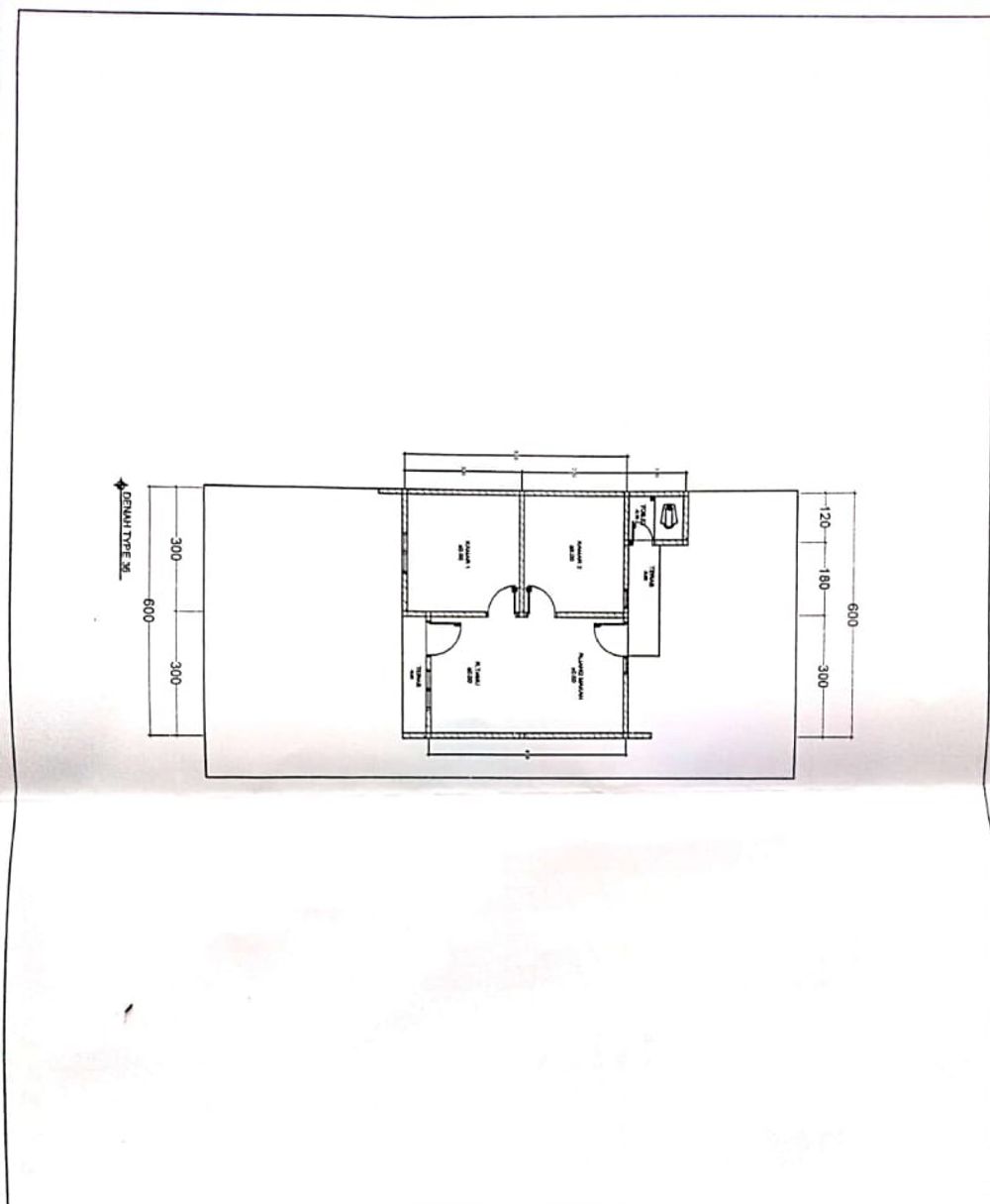 foto denah rumah tipe 36 perumahan PURI MEKAR JAYA 4