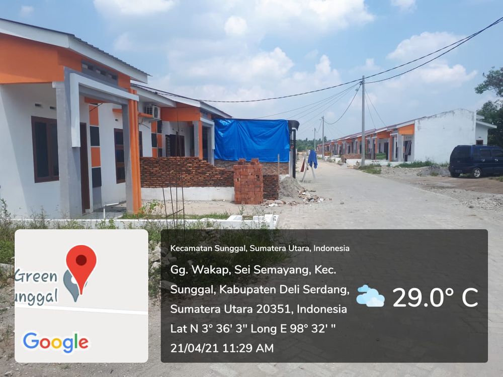 foto denah rumah tipe 36 perumahan Perumahan Serba Jadi Indah