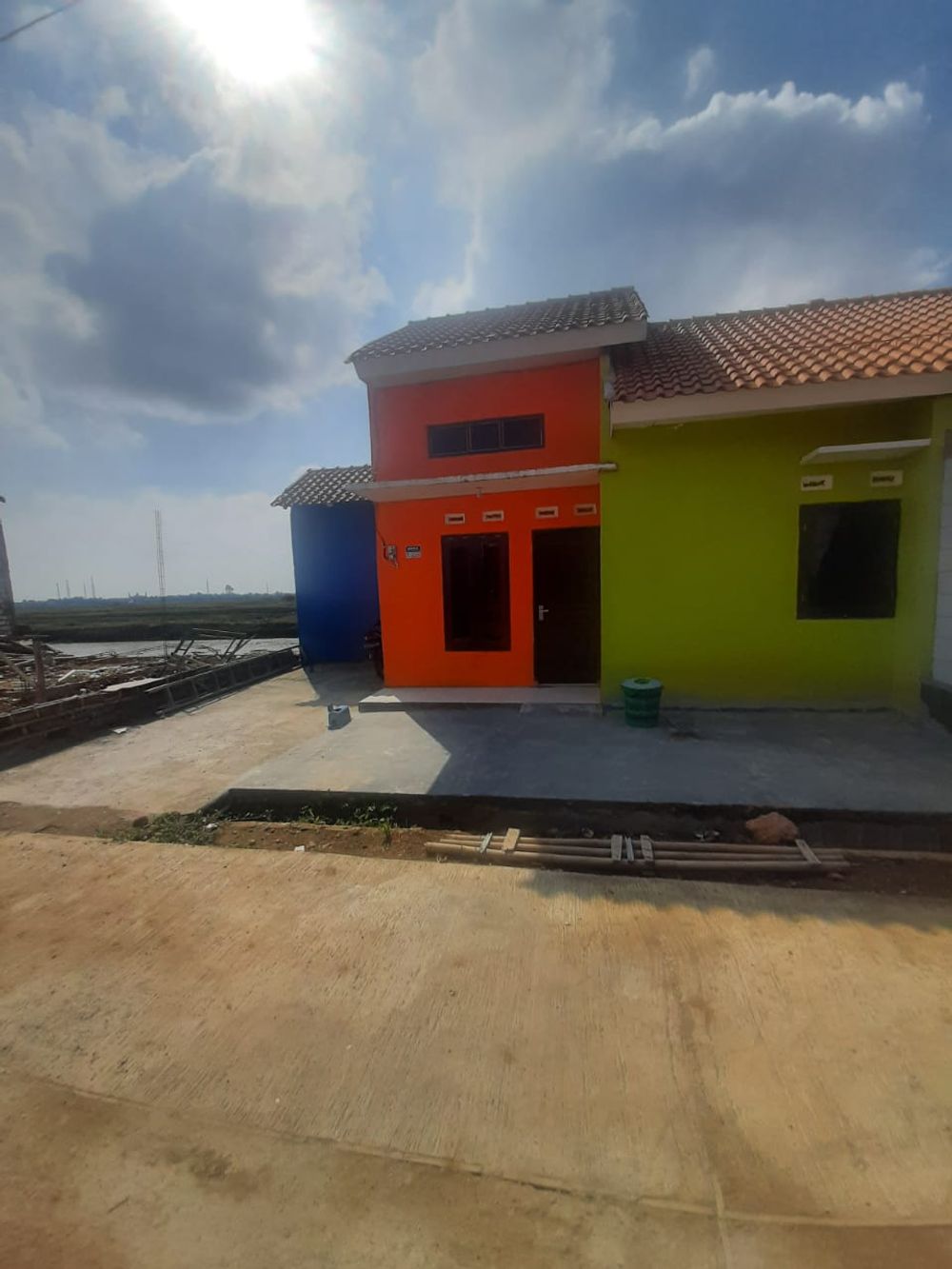 foto denah rumah tipe 36 perumahan PT MUKTI GRIYA CANTIK
