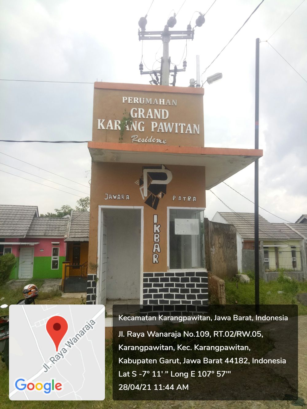 foto denah rumah tipe 36/72 perumahan Grand Karangpawitan Residence