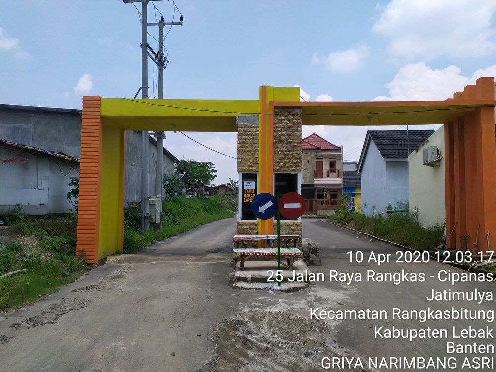 foto denah rumah tipe KPR SUBSIDI perumahan GRIYA NARIMBANG ASRI