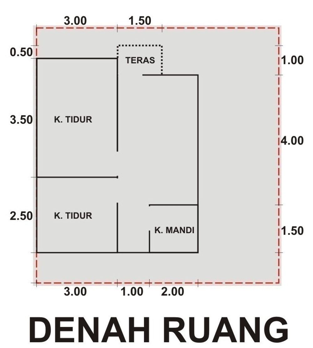 foto denah rumah tipe 36 perumahan HD PROPERTY 4