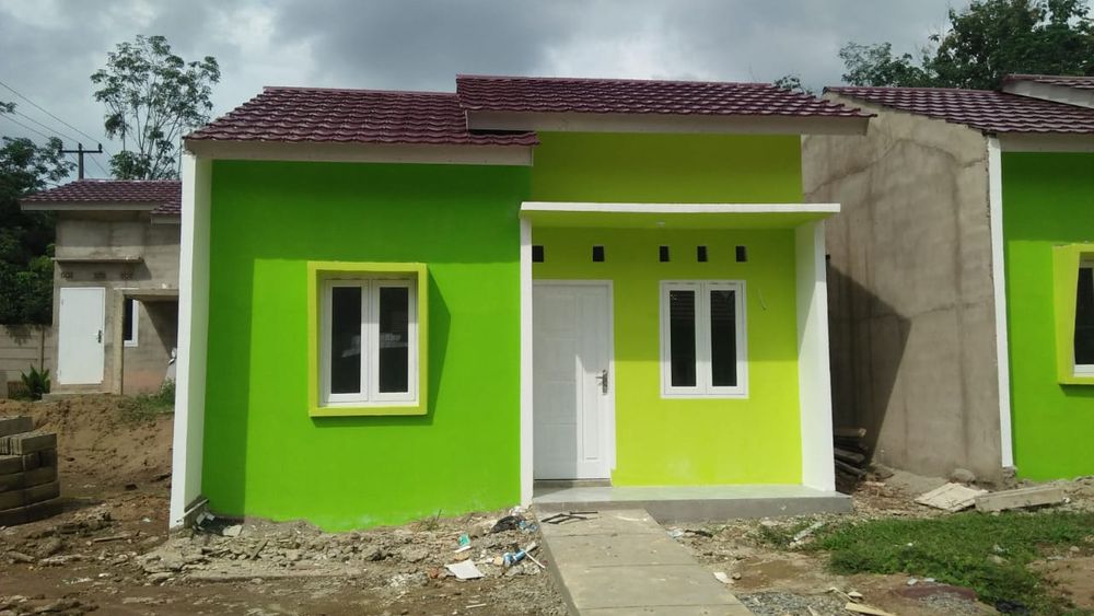 foto denah rumah tipe 36 perumahan Taman sari