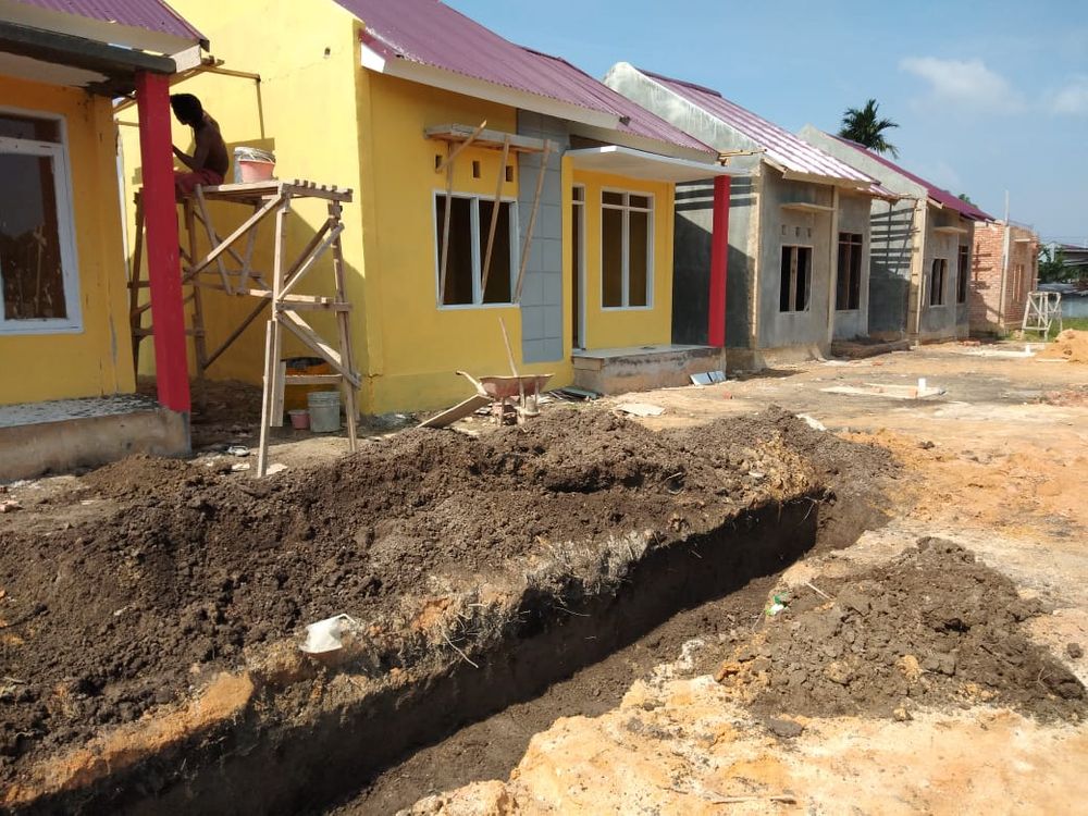 foto denah rumah tipe 36 perumahan GARDENIA KERINCI