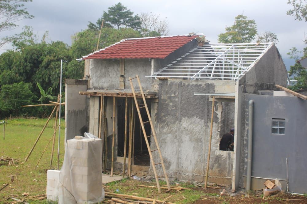 foto denah rumah tipe 36/60 perumahan Taman Rancah Indah